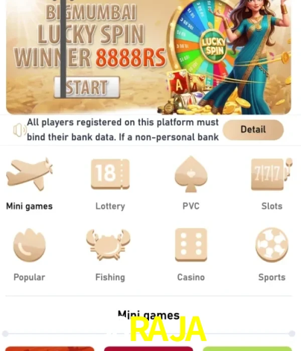 98RAJA login